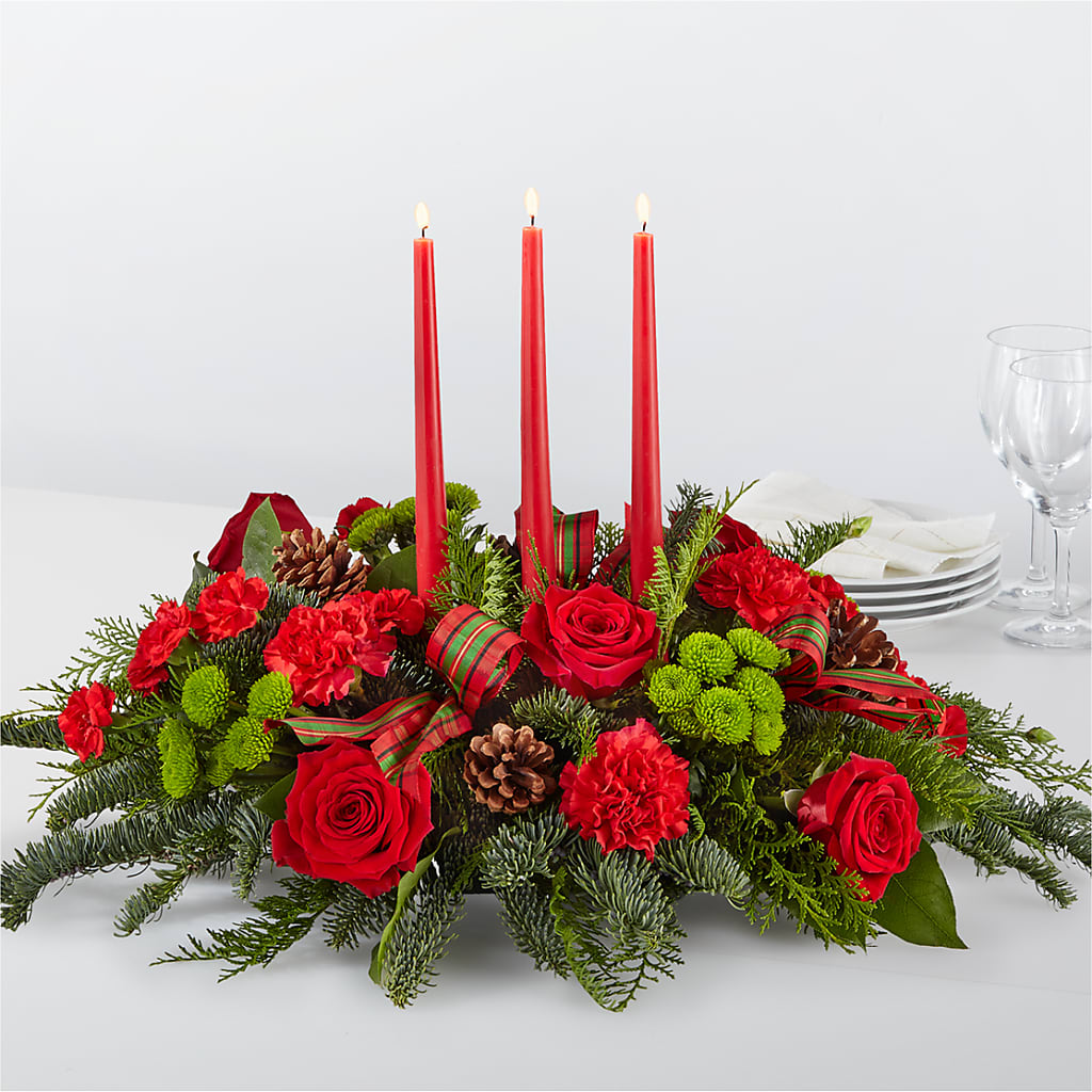 By the Candlelight Centerpiece – Special Occasion By Ora, Independence LA