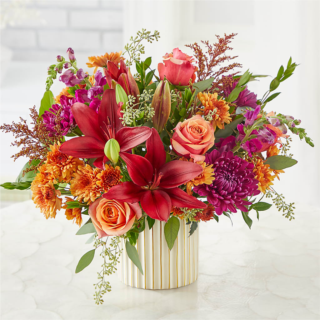 Burgundy Landscape Bouquet – Special Occasion By Ora, Independence LA