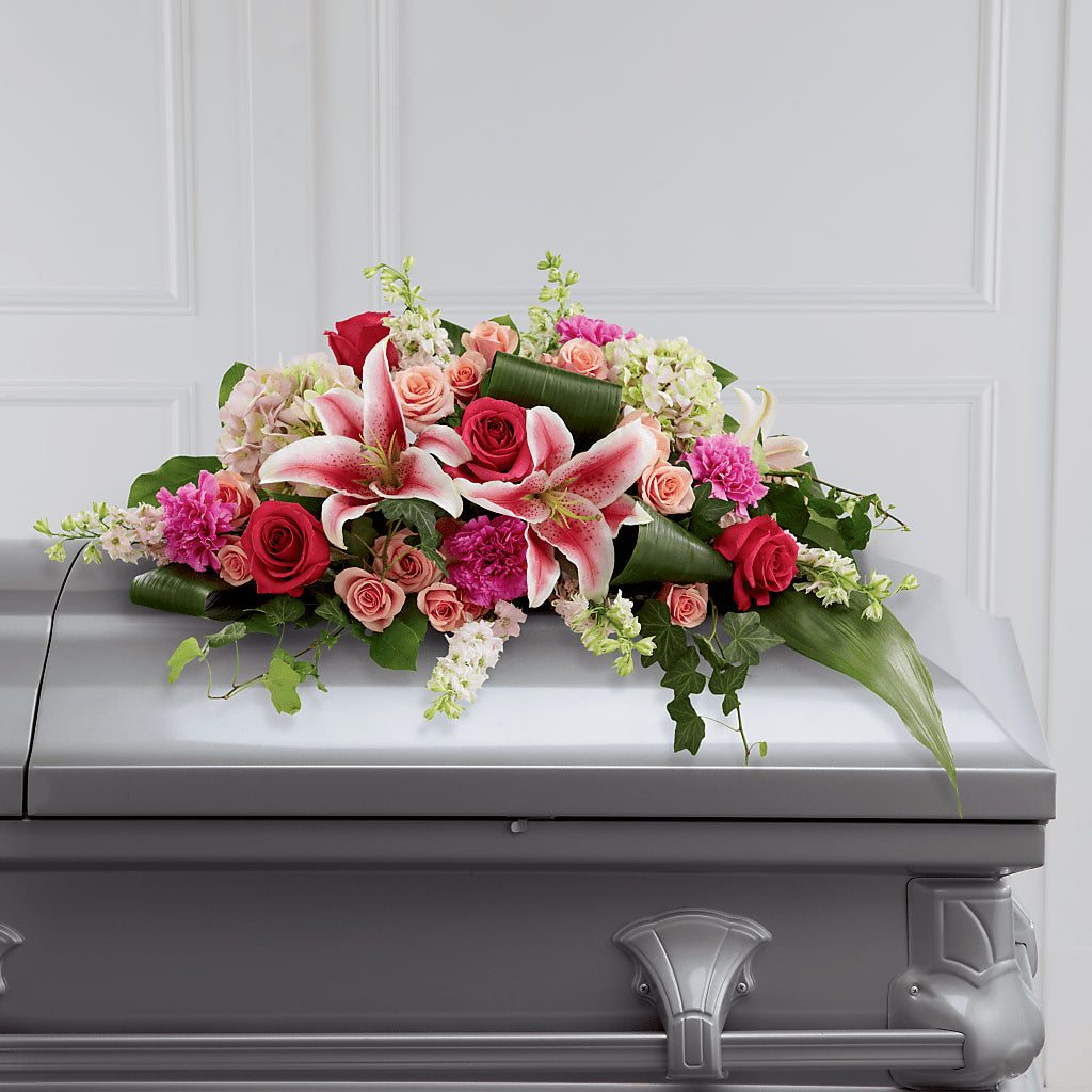 Splendid Grace Casket Spray – Special Occasion By Ora, Independence LA