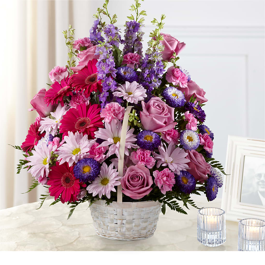 Pastel Peace Basket – Special Occasion By Ora, Independence LA