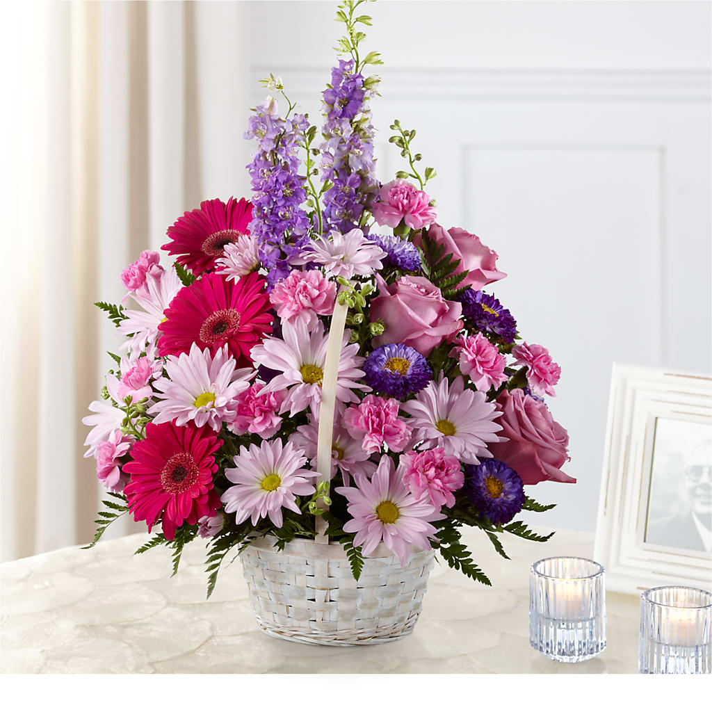 Pastel Peace Basket – Special Occasion By Ora, Independence LA
