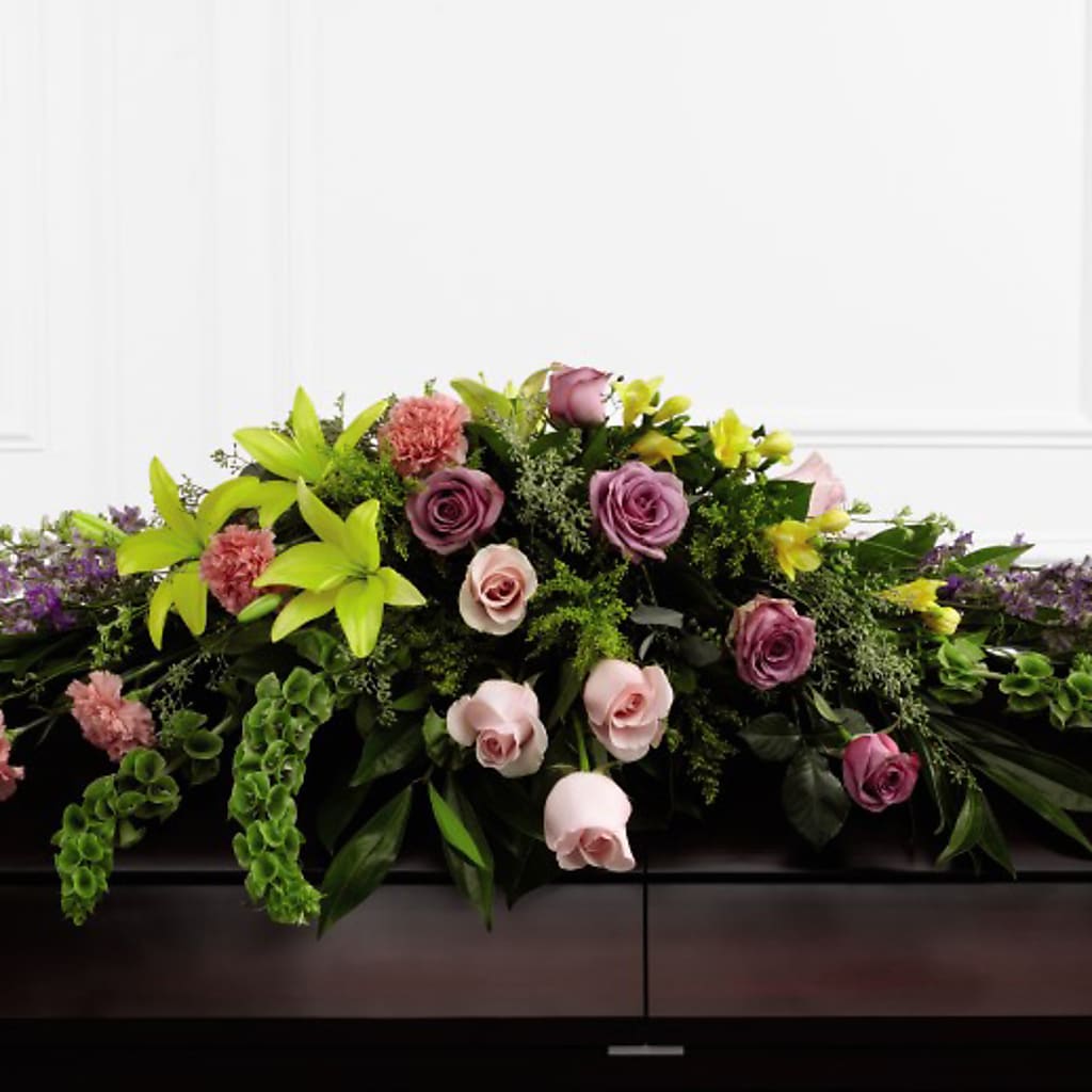 Forever Beloved Casket Spray – Special Occasion By Ora, Independence LA