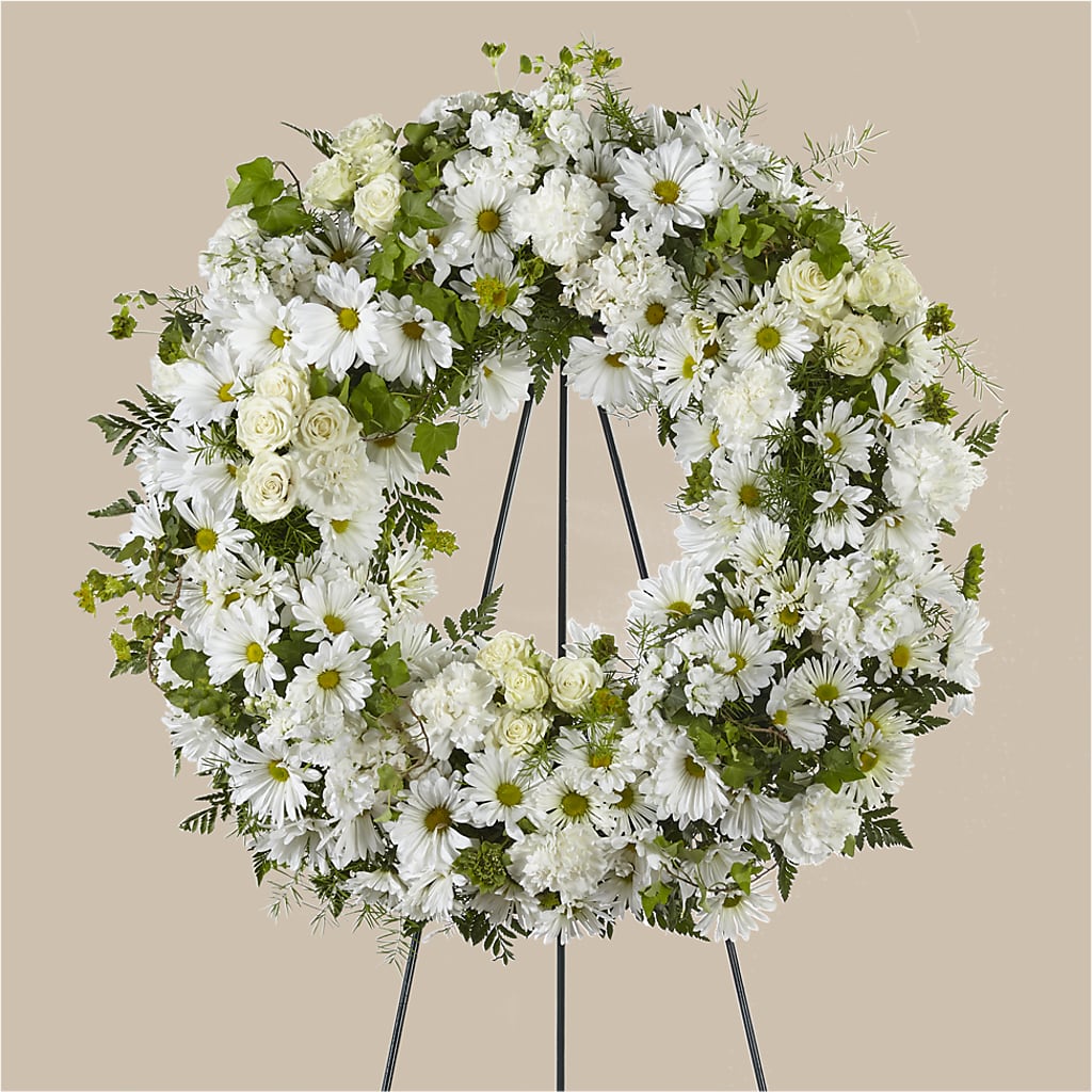 Faithful Wishes Wreath – Special Occasion By Ora, Independence LA