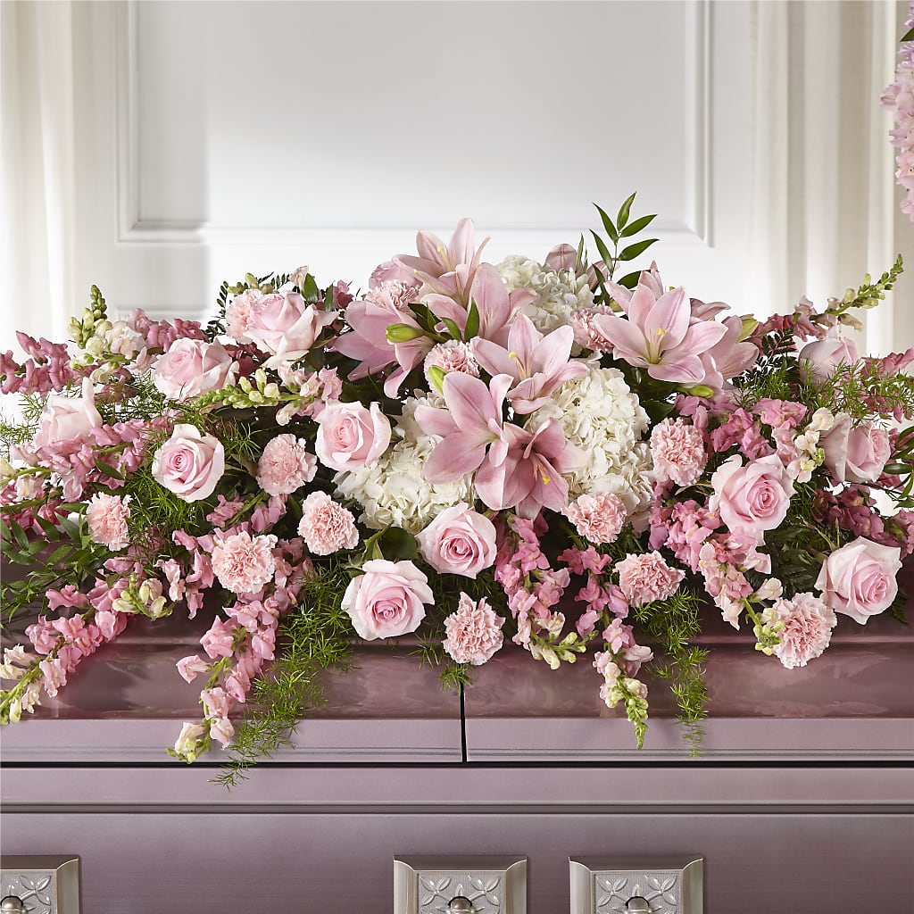Life & Remembrance Casket Spray – Special Occasion By Ora, Independence LA