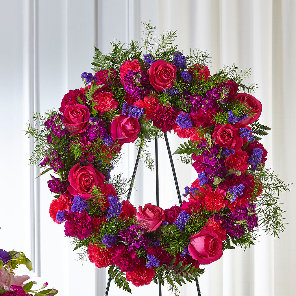 Calming Colors Wreath – Special Occasion By Ora, Independence LA