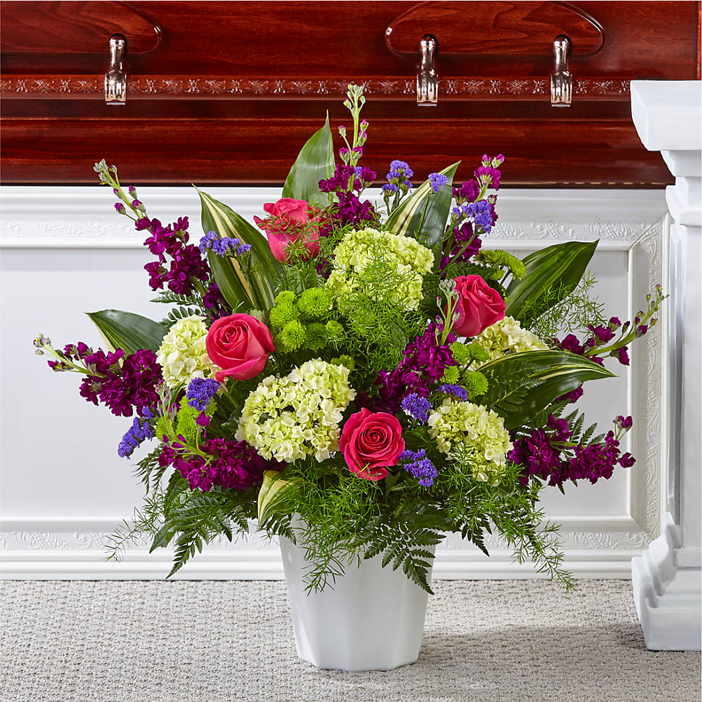 Beautiful Horizons Floor Basket – Special Occasion By Ora, Independence LA