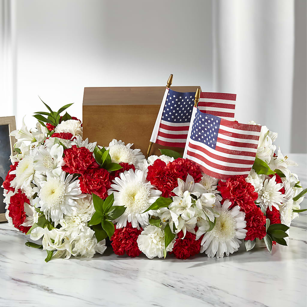 Spirit of Patriotism Cremation Adornment – Special Occasion By Ora, Independence LA