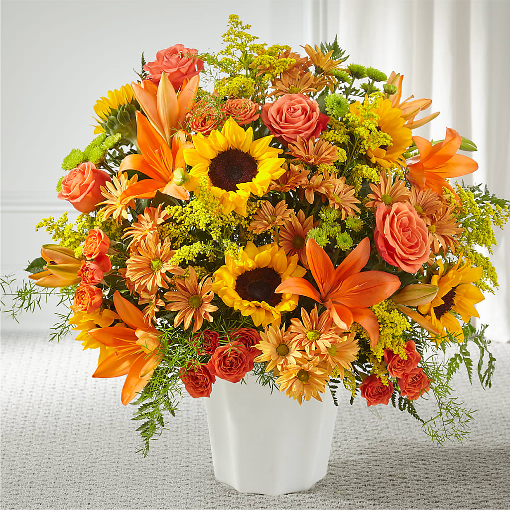 Harvest Thoughts Floor Basket – Special Occasion By Ora, Independence LA