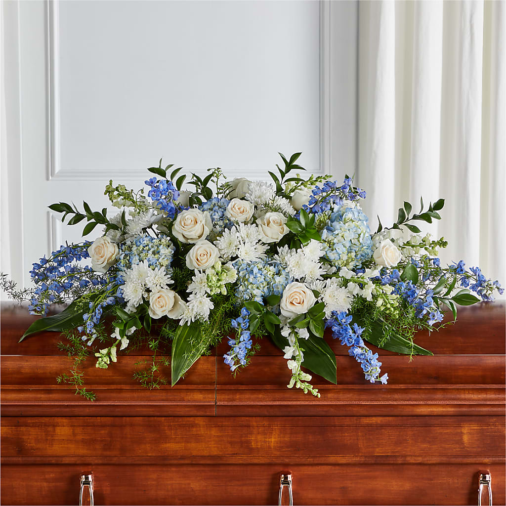 Timeless Essence Casket Spray – Special Occasion By Ora, Independence LA