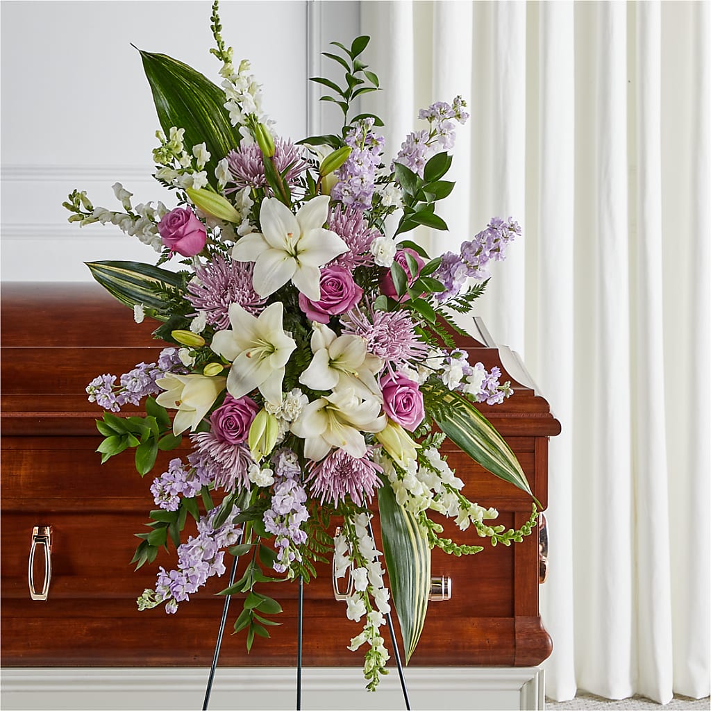 Grateful Hearts Standing Spray – Special Occasion By Ora, Independence LA