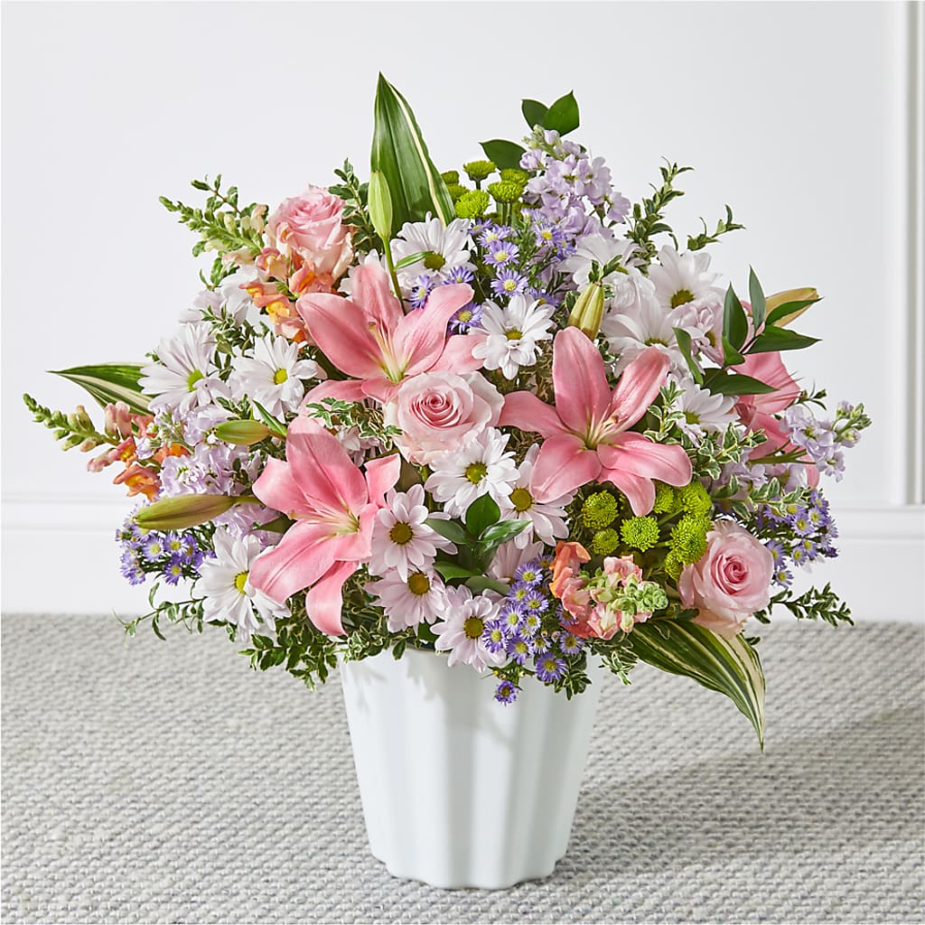 Abundant Compassion Floor Basket – Special Occasion By Ora, Independence LA