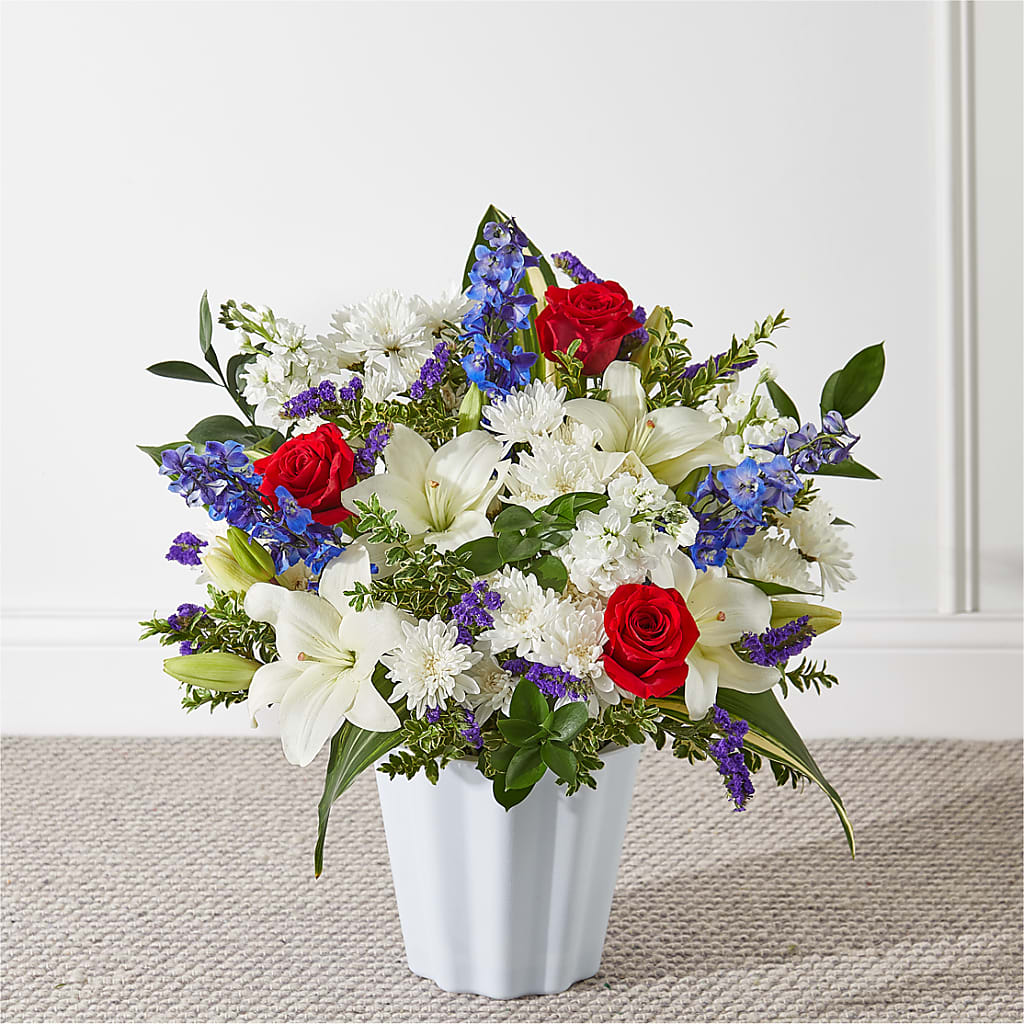 Consoled Floor Basket – Special Occasion By Ora, Independence LA