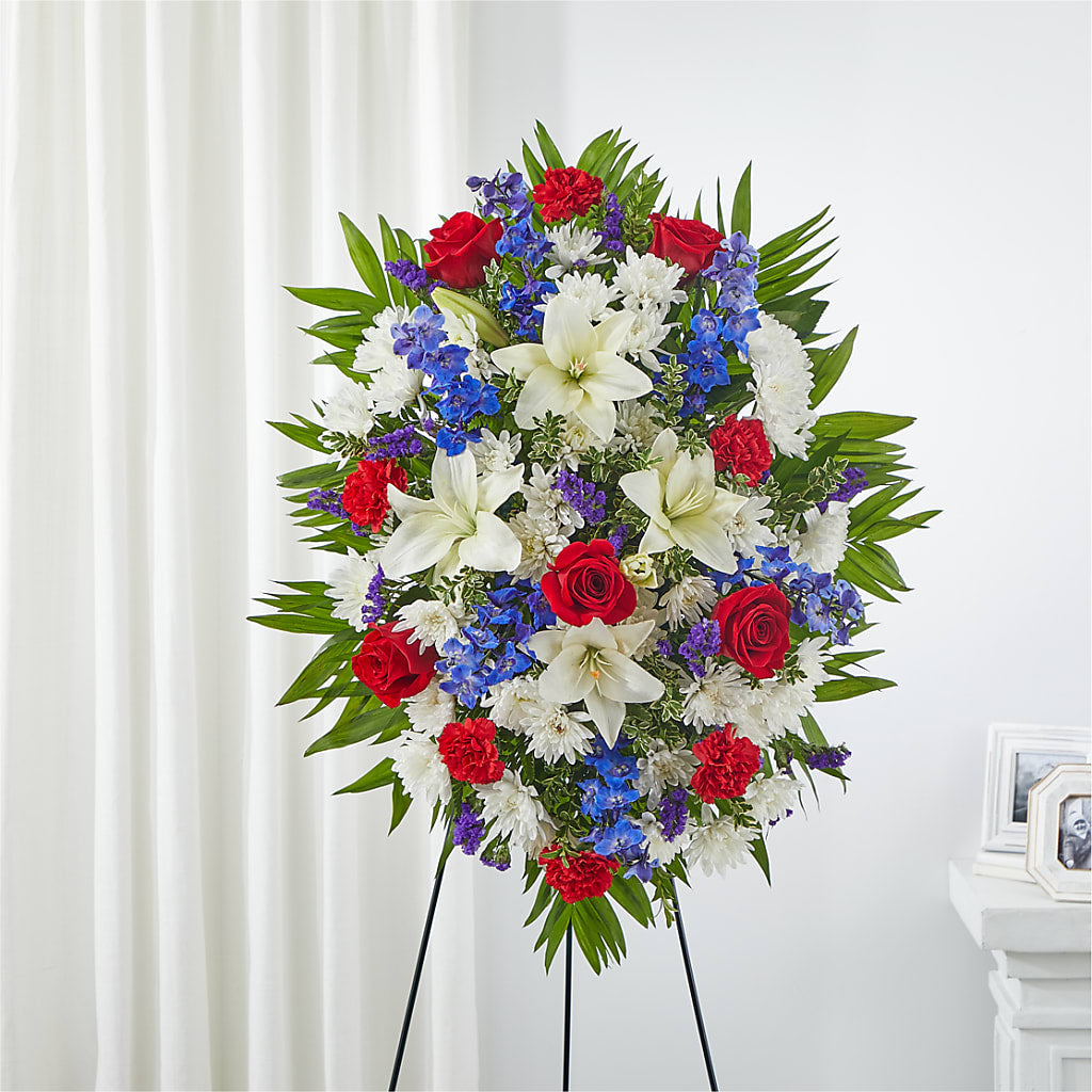 Cherished Service Standing Spray – Special Occasion By Ora, Independence LA