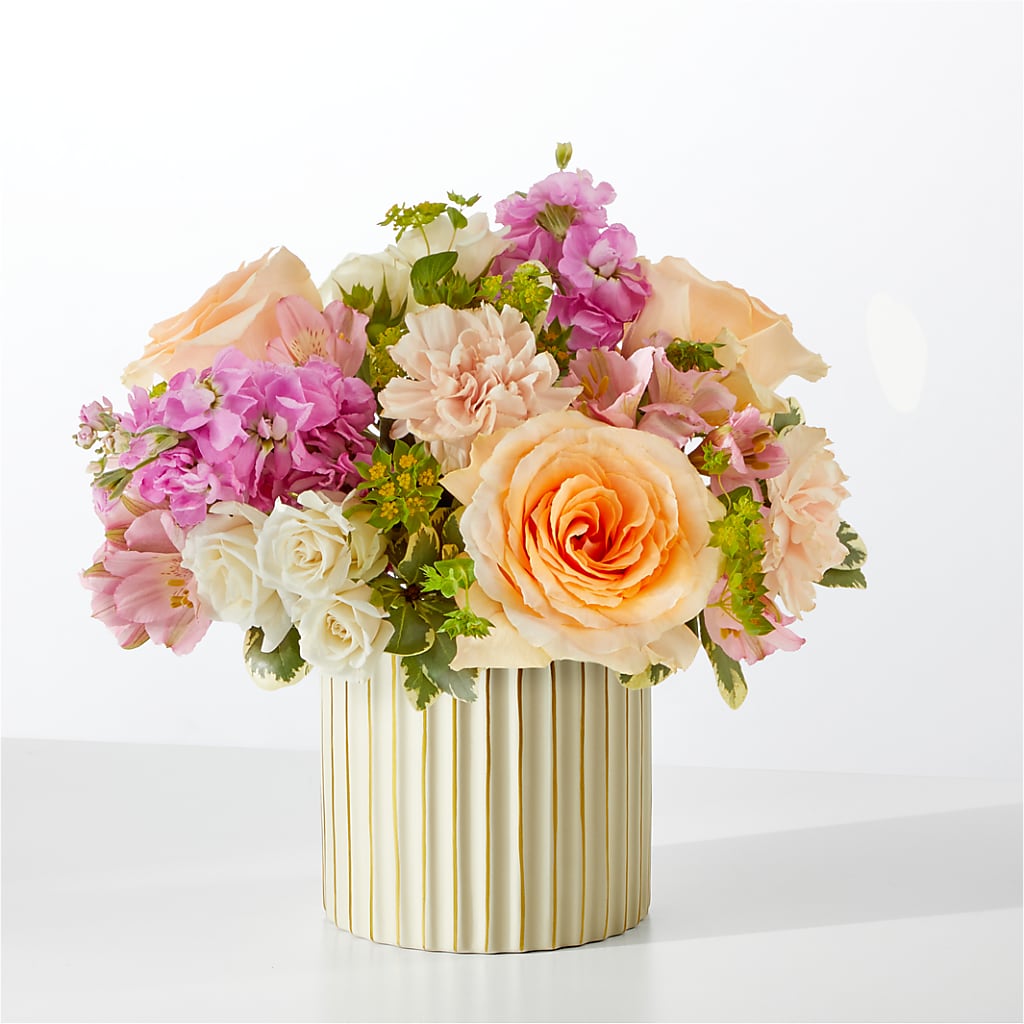 Paradise Bouquet with Ivory Vase – Special Occasion By Ora, Independence LA