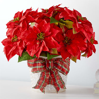 Happiest Holidays Poinsettia –  Special Occasion By Ora, Independence LA