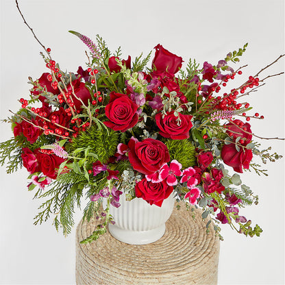 Big Red Bow Bouquet –  Special Occasion By Ora, Independence LA