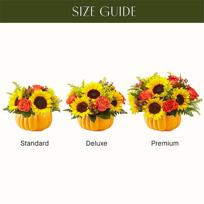 Pick of the Patch Pumpkin Bouquet –  Special Occasion By Ora, Independence LA