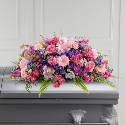 Glorious Garden Casket Spray –  Special Occasion By Ora, Independence LA