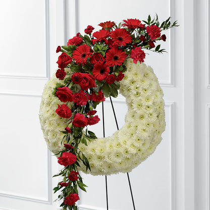 Graceful Tribute Wreath –  Special Occasion By Ora, Independence LA