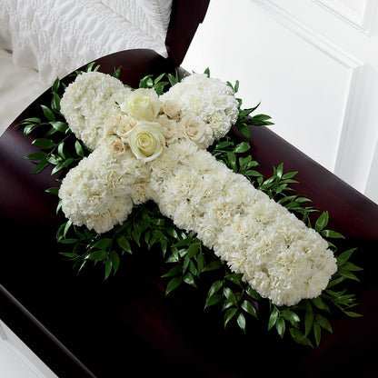 Peaceful Memories Casket Spray (Standard) –  Special Occasion By Ora, Independence LA