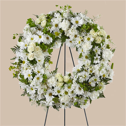 Faithful Wishes Wreath –  Special Occasion By Ora, Independence LA