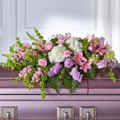 Life's Gratitude Casket Spray –  Special Occasion By Ora, Independence LA
