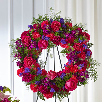 Calming Colors Wreath –  Special Occasion By Ora, Independence LA