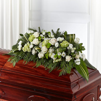 Hopeful Gesture Casket Spray –  Special Occasion By Ora, Independence LA