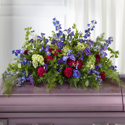 Always Treasured Casket Spray –  Special Occasion By Ora, Independence LA