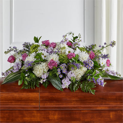 Meadows of Serenity Casket Spray –  Special Occasion By Ora, Independence LA