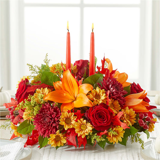 Autumn's Embrace Centerpiece – SPECIAL OCCASION BY ORA, Independence LA