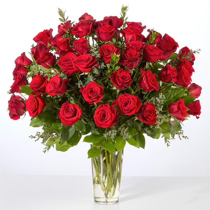 Forever Yours Fifty Stem Red Rose Bouquet –  Special Occasion By Ora, Independence LA